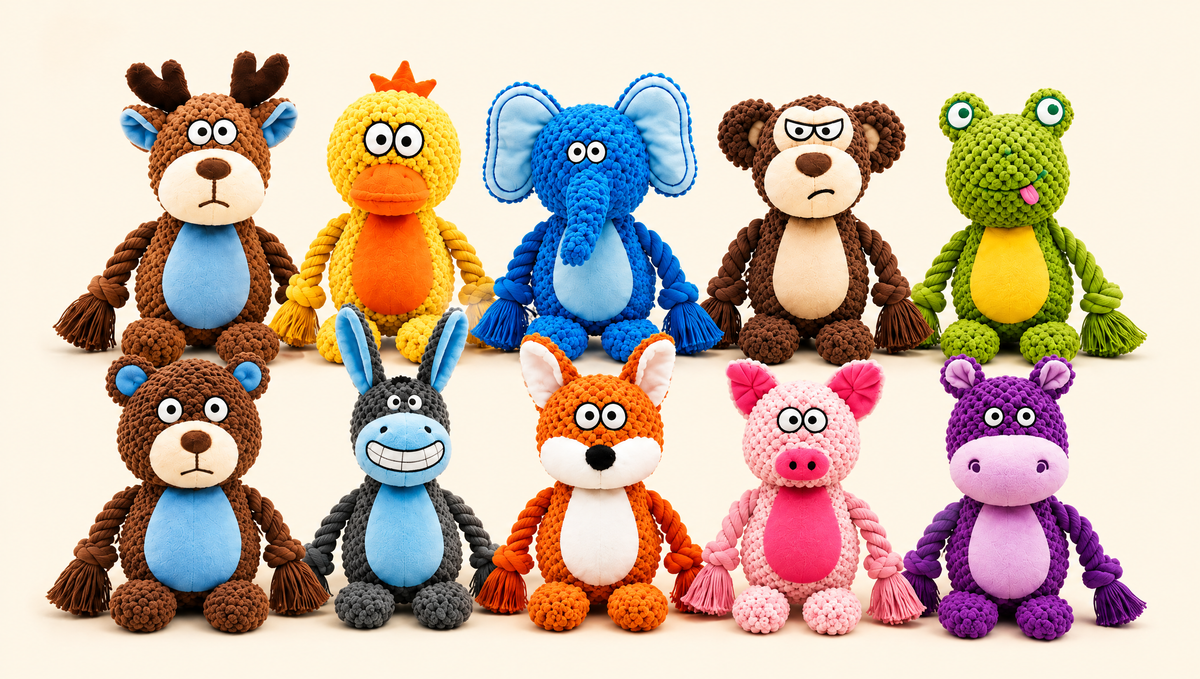 Hela TuffTass-gänget – 10 figurer